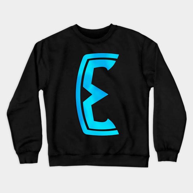 Elongate Logo Crypto Digital Market NFT Crewneck Sweatshirt by mBs